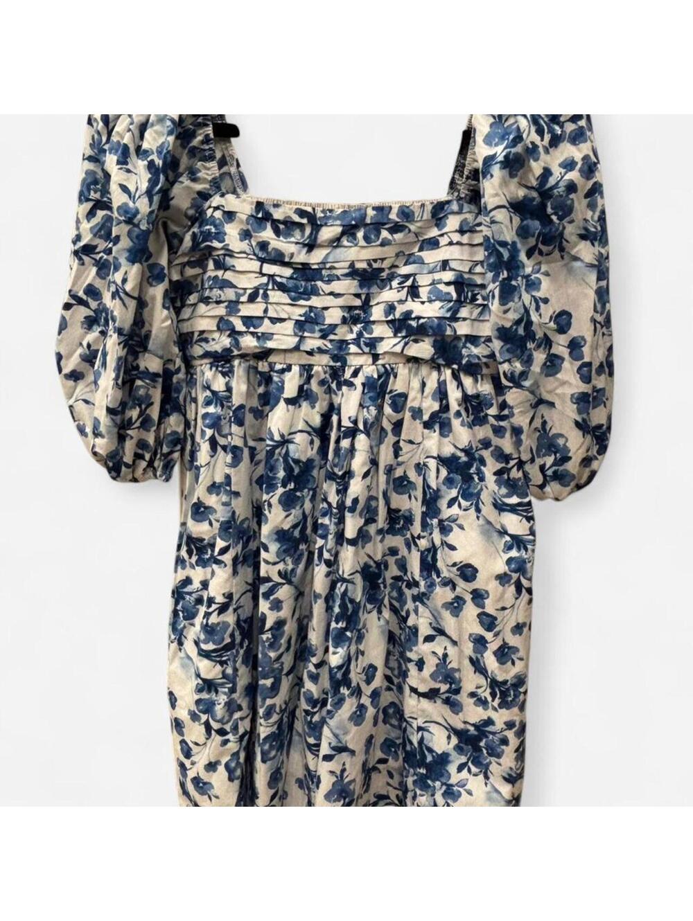 Abercrombie & Fitch - Emerson Poplin Puff Sleeve